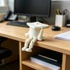 Миниатюрная фигурка выпускной шапочки, напечатанная на 3D-принтере, Маленькая фигурка выпускной шапки с болтающимися ножками для дома, полки, стола, Принадлежности для выпускной вечеринки