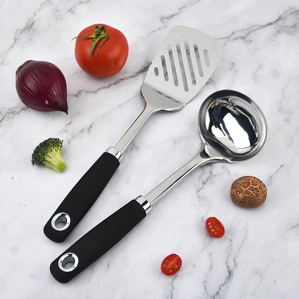 Stainless Steel Kitchen Utensil Set 7 Pieces Cooking Tools For Home And Professional Use