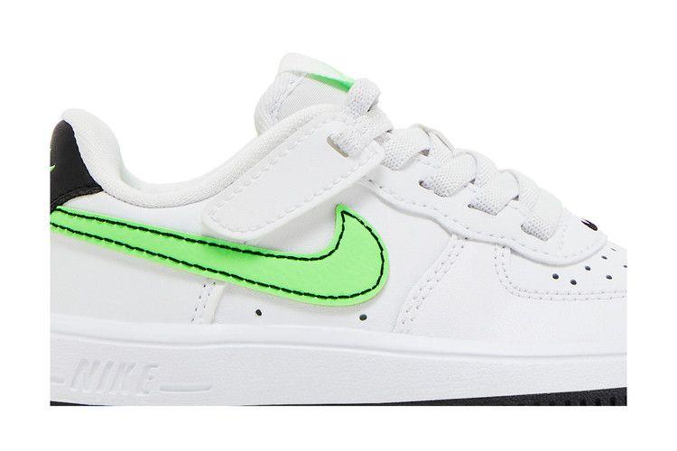 Nike Force 1 Low EasyOn White Black Green Strike (PS)