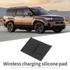 Auto Interior Accessories Car Phone Non-slip Charger Mat Protective Pad for Hyundai Santa Fe 2024