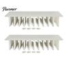 Under Cabinet Lid Storage Loft Organizer for Cabinet, Self Adhesive 10 Slots Kitchen Solution Rack, Wall Mounted Space Saving Plastic Box Lids Holder