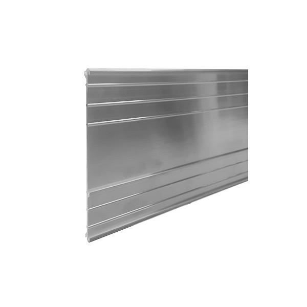 Bordure de Jardin - Non Coloré - Aluminium - 10cm x 1m - Jeu de 20 - Ultra Résistante