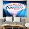Los Angeles Clippers logo Tapestry for Bedroom Aesthetic Classroom Tapestries Wall Hanging for Living Room Dorm Office,Ideal Creative Gift