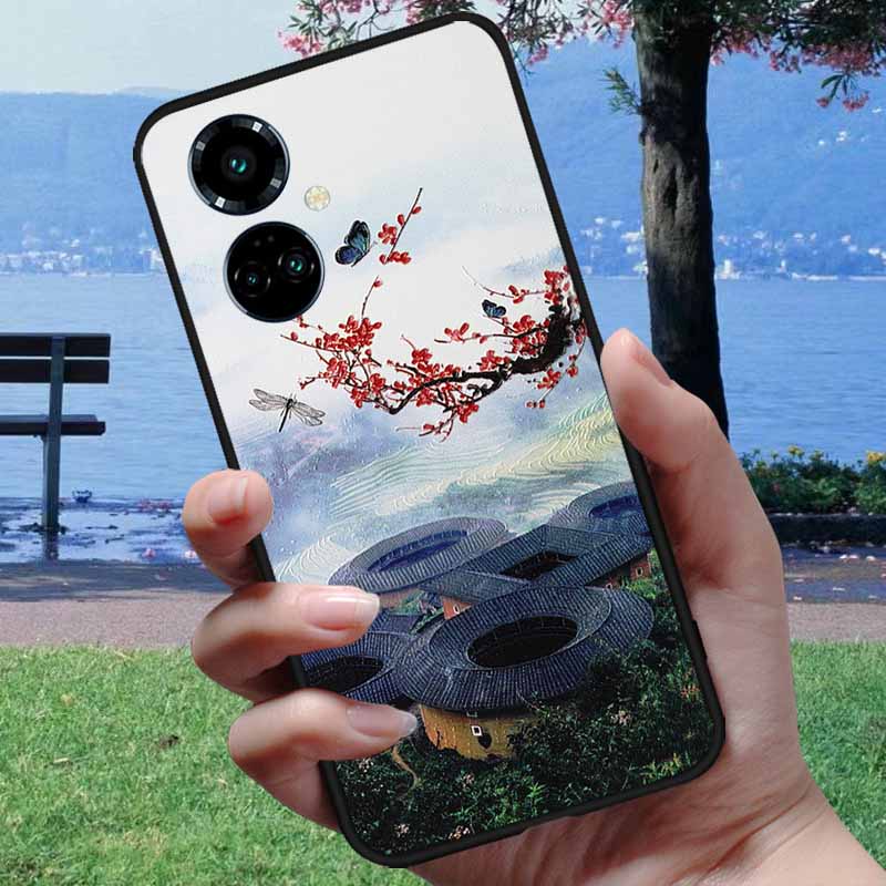 Чехол для Tecno Camon 19 Camon19 Neo 3D Рельефный Тисненый Чехол для Телефона Для Tecno Camon 19 Pro 4G 5G Neo Мягкий Силикон Мультяшный
