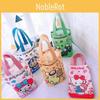 Cartoon Chan Shin Insulated Canvas Bag For Picnic And Casual Carrying