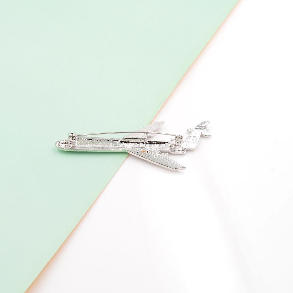 Новое поступление, большие броши в форме самолета со стразами для женщин, аксессуары для пальто, модный дизайн, булавка, высокое качество