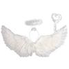 Крылья ангела Крылья ангела Кольцо ангела Палочка Косплей Аксессуар Костюм на Хэллоуин [ZERONOWA] (Для взрослых)