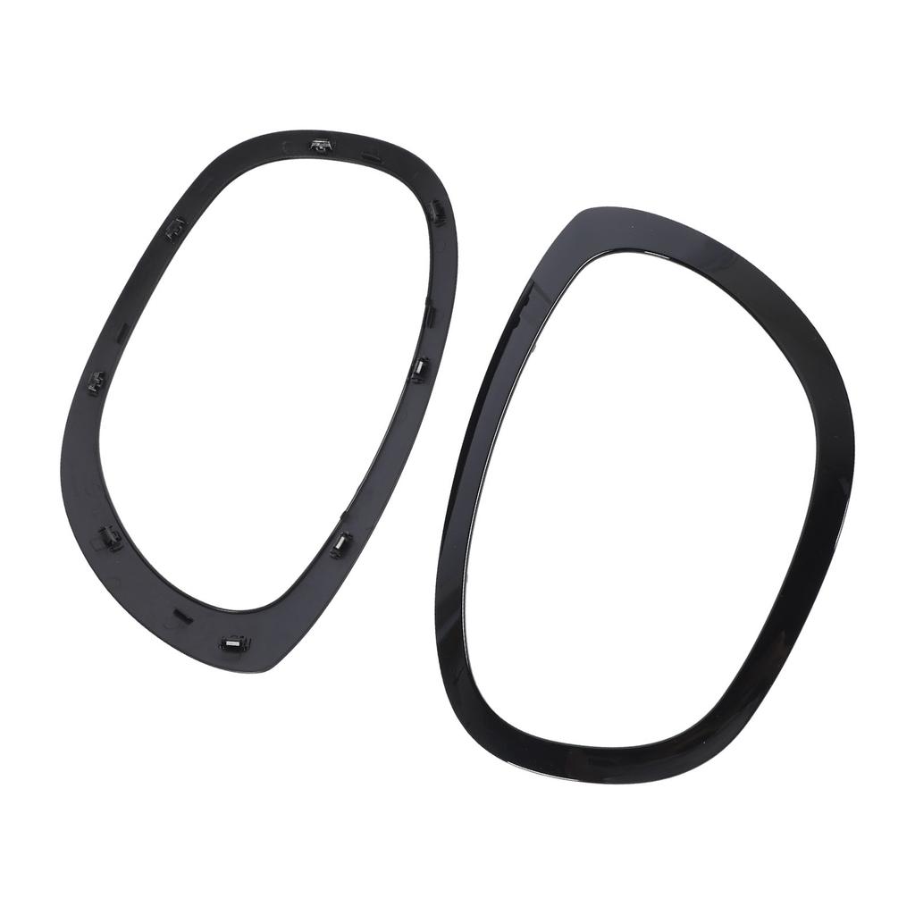 Кольцо отделки фары 1 пара Не выцветающее Легко установить Крышка кольца отделки фары 51138739351 для Cooper F60 Countryma 2017 по 2025