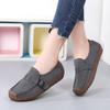 Fashion Large Size Women's Shoes Snail Shoes Suede Mother Shoes Women's Slip-on 35-43