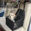 Dog Car Seat Cover Folding Hammock Pet Carriers Bag Basket Carrying for Cats Stable Foldable Travel Pet Dog Car Seat