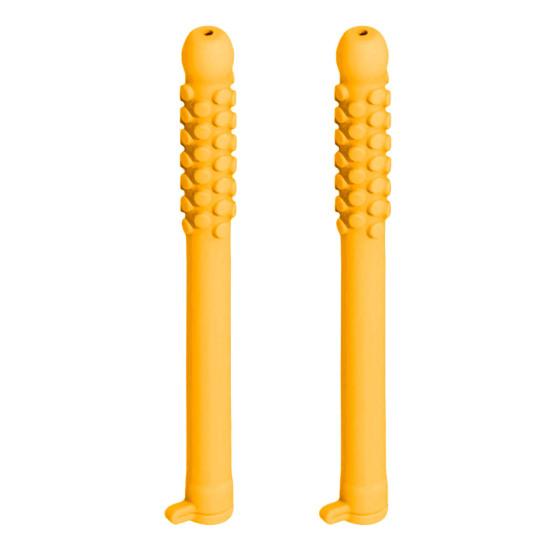 1/2Pcs Chewable Essential Oil Breath Stick Stress Anxiety Relief Fruit Flavors Concentration Improving Reusable Kids Adults Silicone Chew Stick