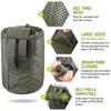 Тактический карман Molle Dump Pouch Outdoor Roll-Up Drawstring Magazine Utility Folding Belt Bag Mesh Folding Sport Hunting EDC Pocket