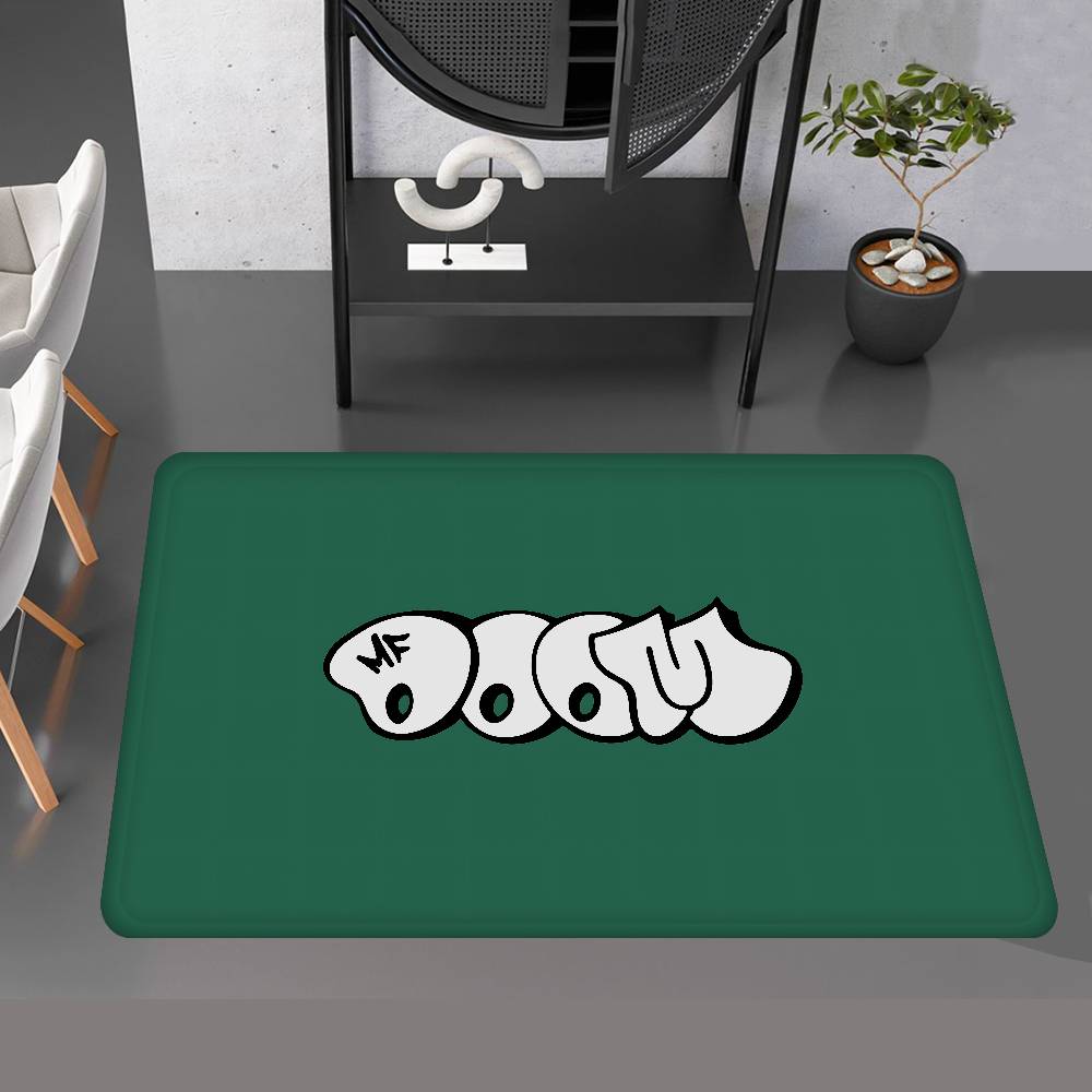 M-MF DOOM Hallway Carpet Washable Non-Slip Living Room Sofa Chairs Area Mat Kitchen Doormat Area Rug