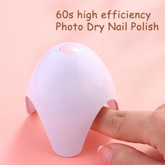 Двойной источник света, светодиодная лампа для ногтей, стиль медузы, ABS, профессиональная сушилка для лака для ногтей типа C