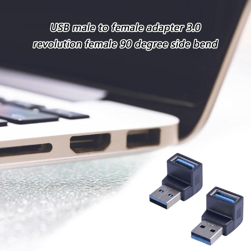 Компактный USB3.0 Угловой удлинитель 90 градусов для узких пространств и долговечности USB-адаптер