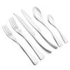 1Pc Matte Silver Steak Knife Fork Teaspoon Flatware 18/10 Stainless Steel Dinnerware Dessert Cutlery Kitchen Western Tableware Heavy Duty