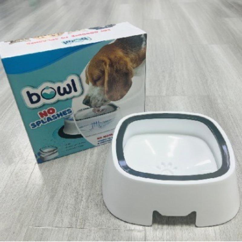 No Spill Pet Water Bowl Floating Insert Dog Cat Water Dispenser No Wet Mouth Beard Anti‑Overflow Splash‑Proof Pet Drinking Bowl for Small Medium