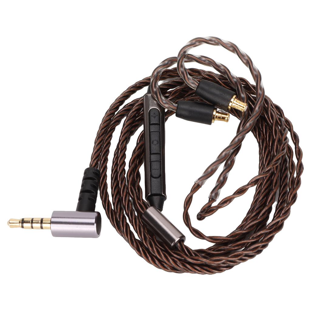 Сменный кабель для наушников, штекер 3,5 мм/A2DC, шнур для наушников со встроенным микрофоном и пультом управления для CKS1100