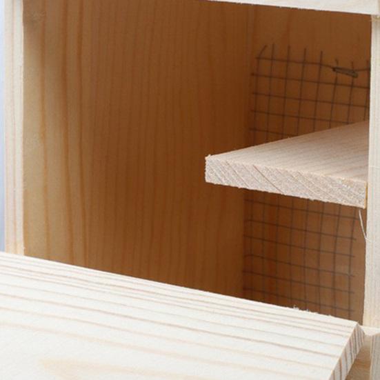 1 Set Bird Breeding Box Transparent Smooth Edges Outdoor Bird Parrot Parakeet Cockatiel House Garden Supply