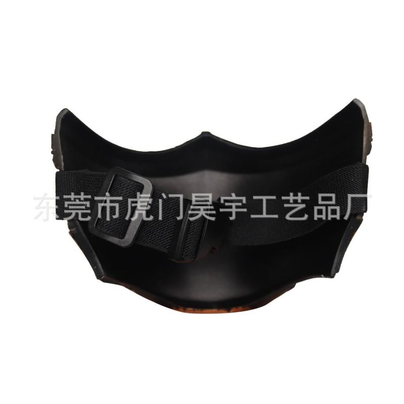Mortal Kombat 11 Scorpion Mask Resin Costume Headpiece Hollow Design Halloween Cosplay Party