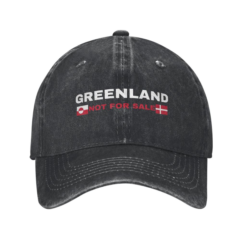 Hands Off Greenland Is Not For Sale MGGA Print Cap For Unisex Cotton Trucker Hat Daily Wear Baseball Cap Adjustable