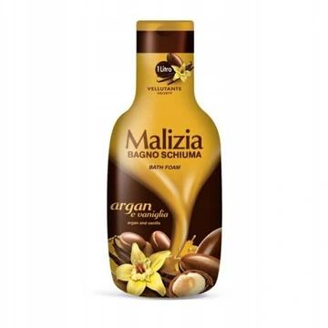 Płyn do kąpieli bagno argan/vaniglia 1l - malizia