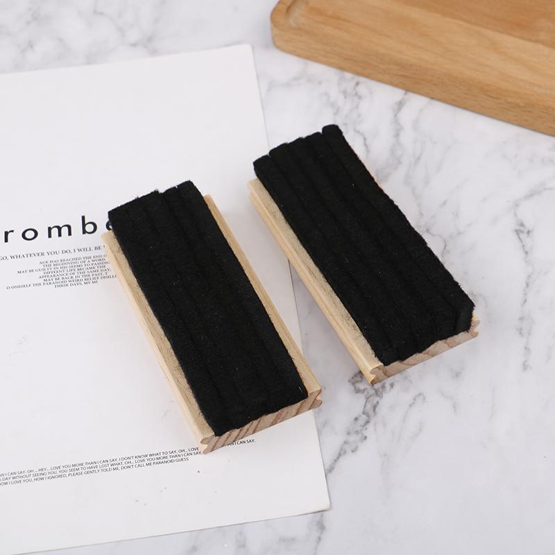 Шерстяной фетровый ластик Деревянная тряпка для чистки школьных досок Чистящее средство для классных досок