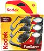 Kodak FunSaver 3-упаковка Пленка в камере [Выгодная упаковка]