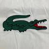 Б/У 186000 Текущий товар LACOSTE Вышивка большого логотипа Croco Белый Размер M Мужской