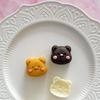 Мультяшный Медведь Печенье Лунные Пряники Форма Блюдо Безопасно для Посудомоечной Машины АБС Нержавеющая Сталь Материалы Для Семейного Занятия Выпечкой