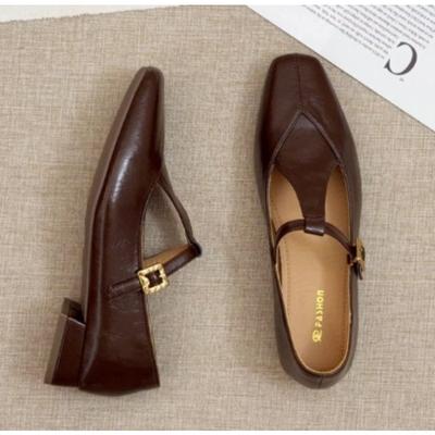 Модные Новые Осенние Женские Балетки Дизайнерский Бренд Женские Повседневные Лоферы Модные Туфли Мэри Джейн Круглый Носок Балерина Женские