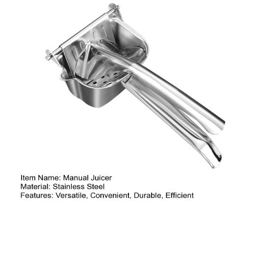 Ручная соковыжималка из нержавеющей стали, соковыжималка для цитрусовых, сверхмощная прочная ручная соковыжималка для лимона для домашней кухни