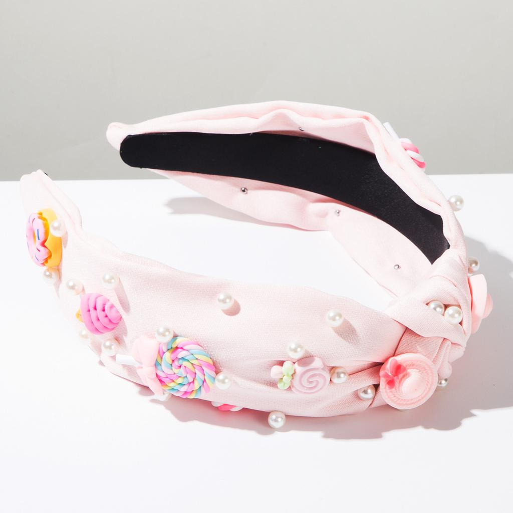 1 шт. Повязка на голову с жемчужным декором, подарок на День учителя, благодарность, для женщин, учителей, учеников, на день рождения, резинка для волос, обруч для волос, осень, аксессуары для волос