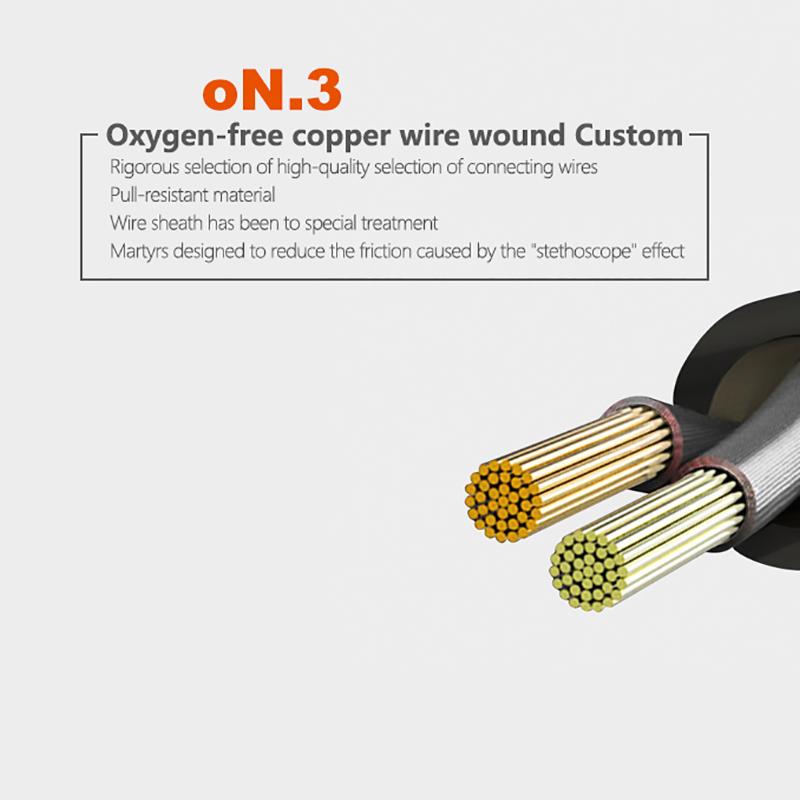 QKZ DM9 3.5MM Headset DM9 Earphone Go Pro Headset Micro Ring In-ear Earphone High-Resolution Voice Sound