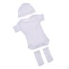 Dolls Outfits Short Sleeve Jumpsuit And Hat For 26-28