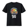 Винтажная футболка Guitar Hero Rock Music Meter Print Повседневная Винтажная Стирка Легкая Верх Для Повседневной Носки Мужская Графический