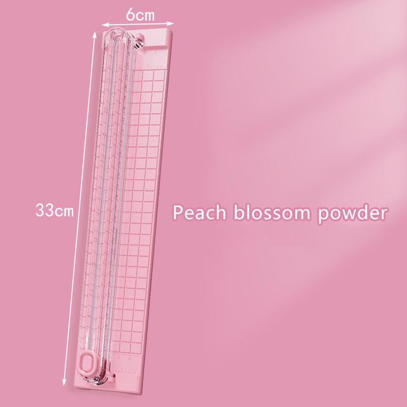 Portable A3 Paper Cutter Photo Cutter High Quality Durable Morandi Color Manual Cutting Tool Student School Office Supplies