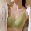 No Trace of Summer Underwear Thin Anti-sagging Gathered Side Breast Bra Light No Steel Ring Bra Women