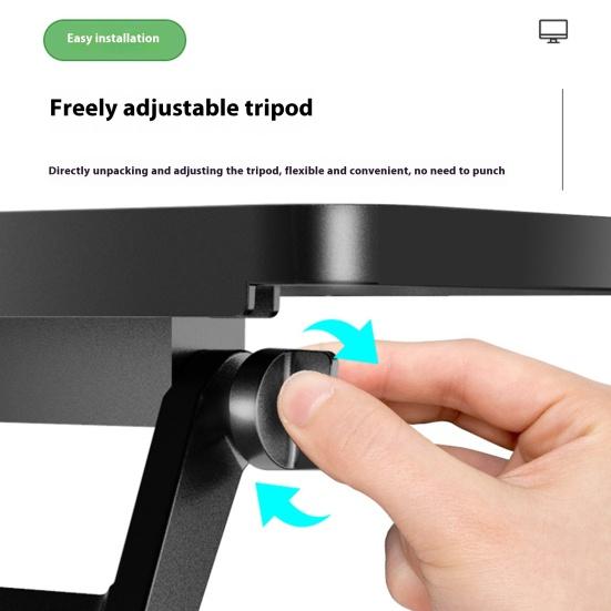 1/2Pcs Universal TV Top Shelf Router Organizer Strong Load-bearing Easy To Install Adjustable Monitor Top Shelf TV Top Storage Bracket