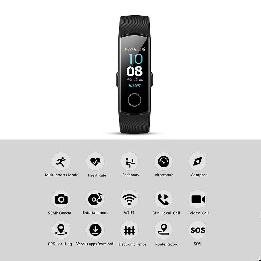 Силиконовый ремешок для Huawei Honor Band 4, стандартный смарт-браслет, спортивный браслет