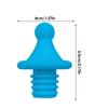 Silicone Wine Stopper Beverage Bottle Stopper High-Elasticity Champagne Sealing Corks Beer Preservation Silicone Bottle Caps