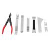 7Pcs Auto Trim Removal Tools Stainless Steel Clip Pliers Pry Bars Set for Car Door Panel Dashboard