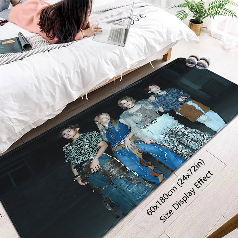 Популярная K-pop группа X-XLov Коврики для комнаты Нордический стиль Домашний коврик для прихожей Ванная-Туалет Коврики Спальня Отель Декор Коврик