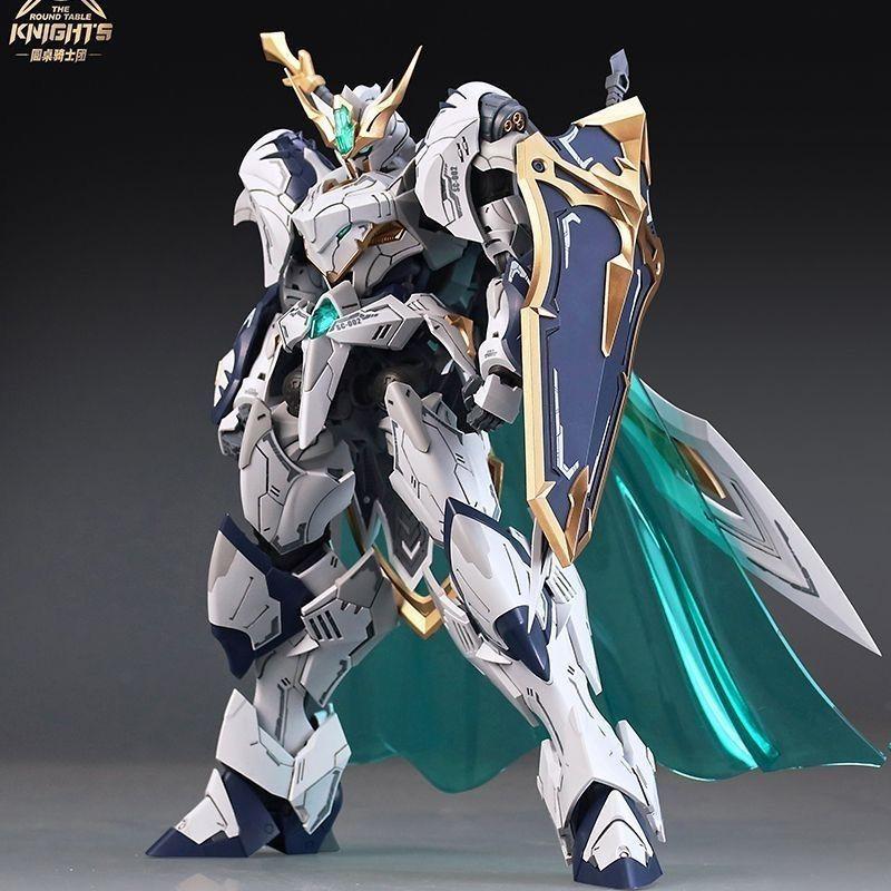 SNAA HG 1/144 SC-002 ТИТАНОВЫЙ ДВУРУЧНЫЙ МЕЧ ТРИСТАН Модель Рыцари Круглого стола ПВХ Статуя Игрушка Подарок Коллекция