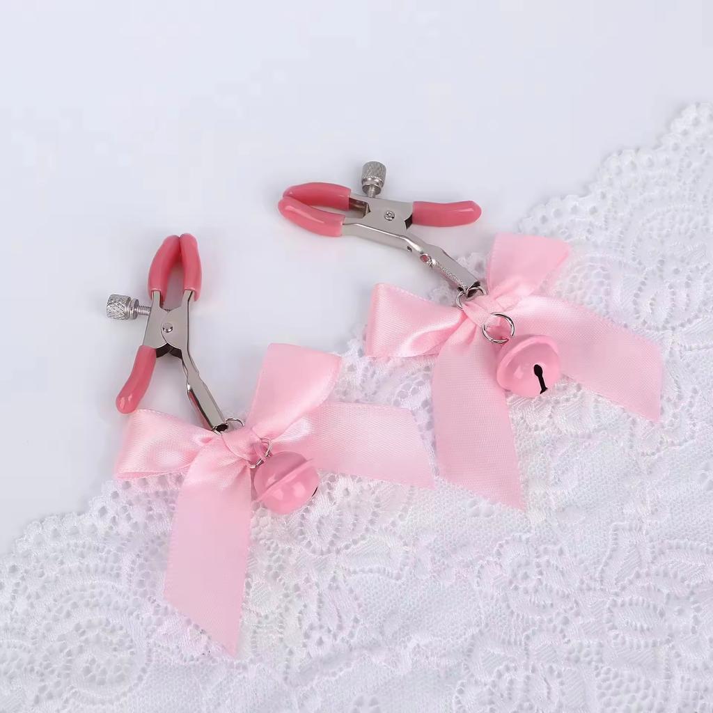 Wholesale Dub Metal Nipple Breast Clamps for Female Flirting Teasing Adult Toys-Dropshipping