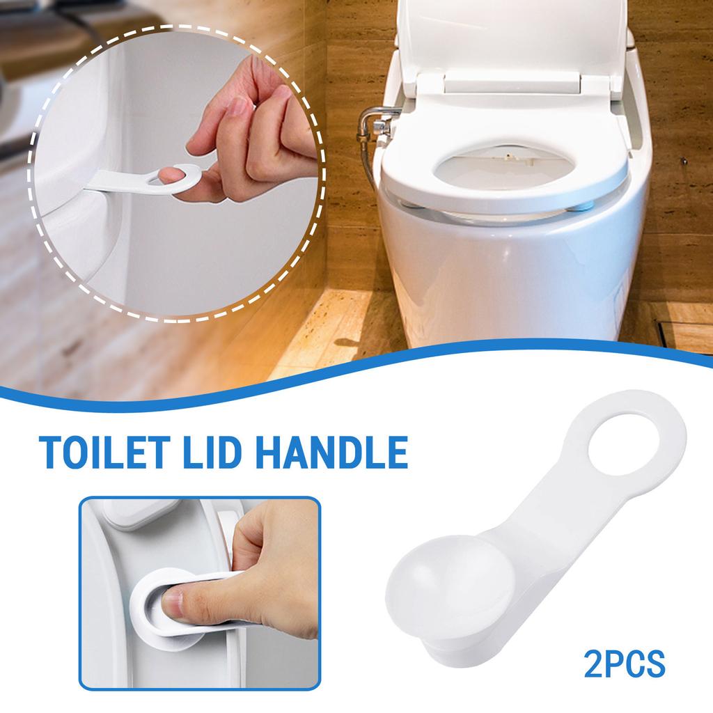Toilet Seat Cover Lifter Lid Bowl Seat Lift Handle Bathroom Soft Toilet Holder