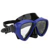 Adult Diving Goggles Swimming Scuba Snorkel Equipment Anti Fog Underwater Glasses(Blue )