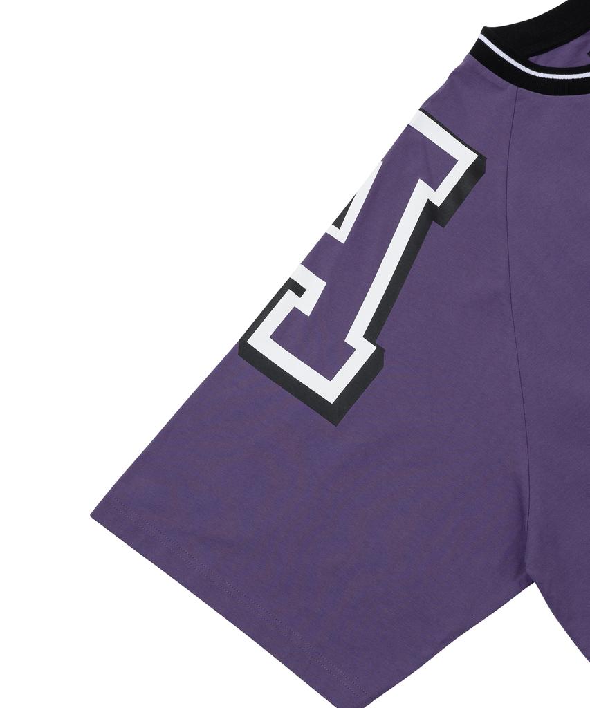 AJOBYAJO [Pba] Aj Rugby T-Shirt [Purple]