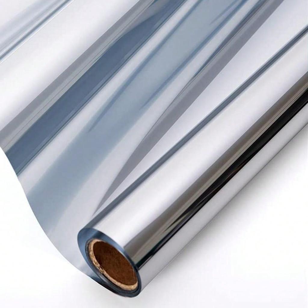 Самоклеящаяся теплорегулирующая оконная пленка, блокирующая УФ-излучение, с защитой от бликов, для стеклянной двери автомобиля, домашнего офиса, простая установка, многоразовое использование