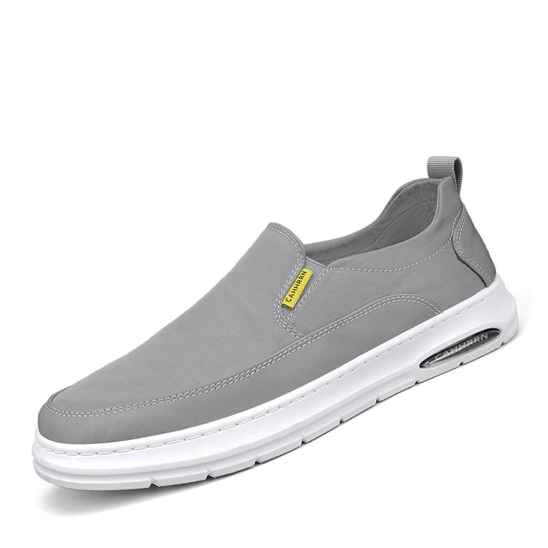 Летние дышащие парусиновые туфли мужские мокасины легкие кроссовки удобные повседневные мужские туфли легкие туфли на плоской подошве мужские прогулочные